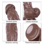 7.08'' Triangle Wearable Dildo with Adjustable Leather Straps