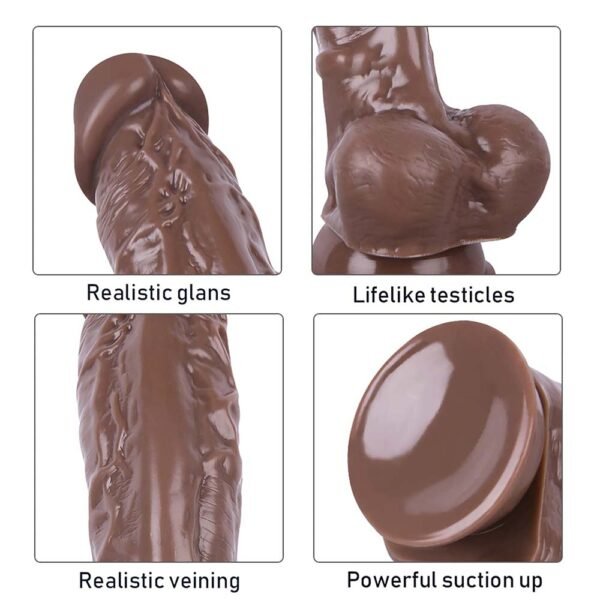 7.08'' Triangle Wearable Dildo with Adjustable Leather Straps