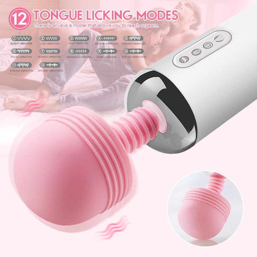 Cingrela triple stimulation tongue vibrator