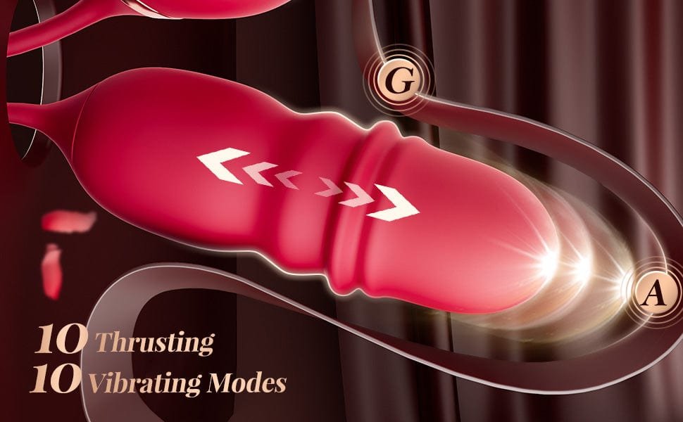 Dual Zunge Rose Vibrator