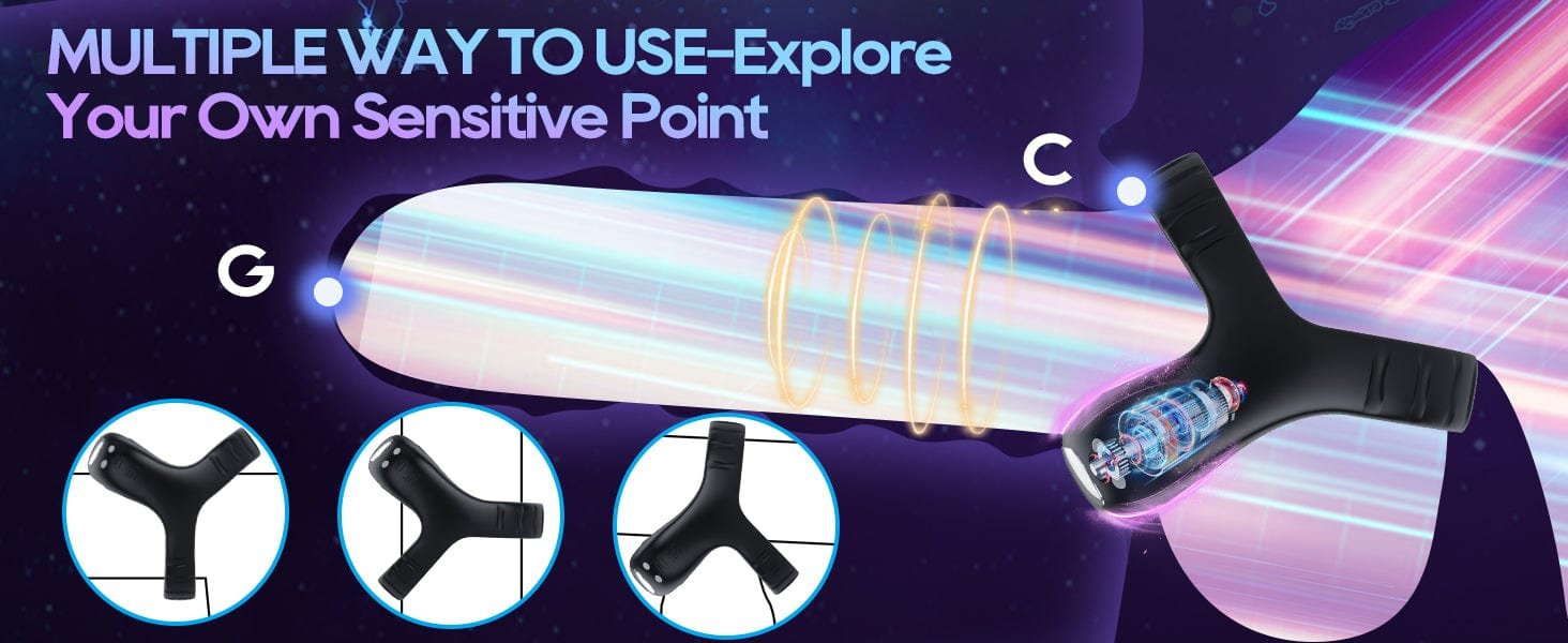 Vibrating Cock Ring with APP