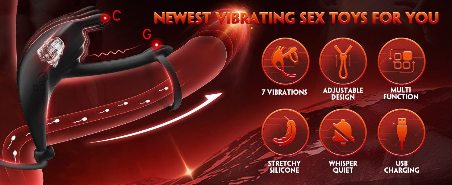 Bunny Ring Vibrating Cock Ring