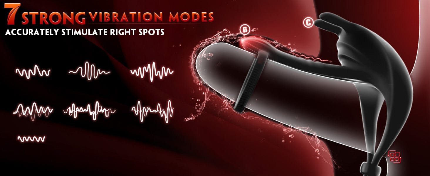 Bunny Ring Vibrating Cock Ring