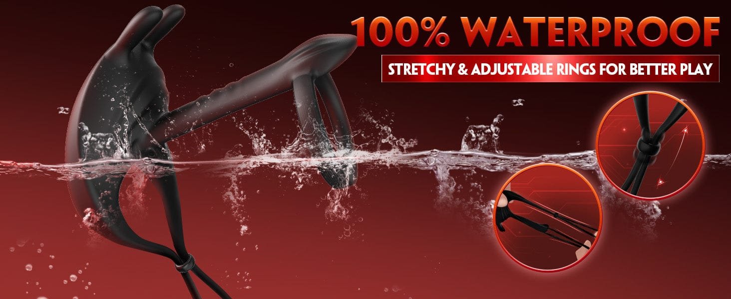 Bunny Ring Vibrating Cock Ring