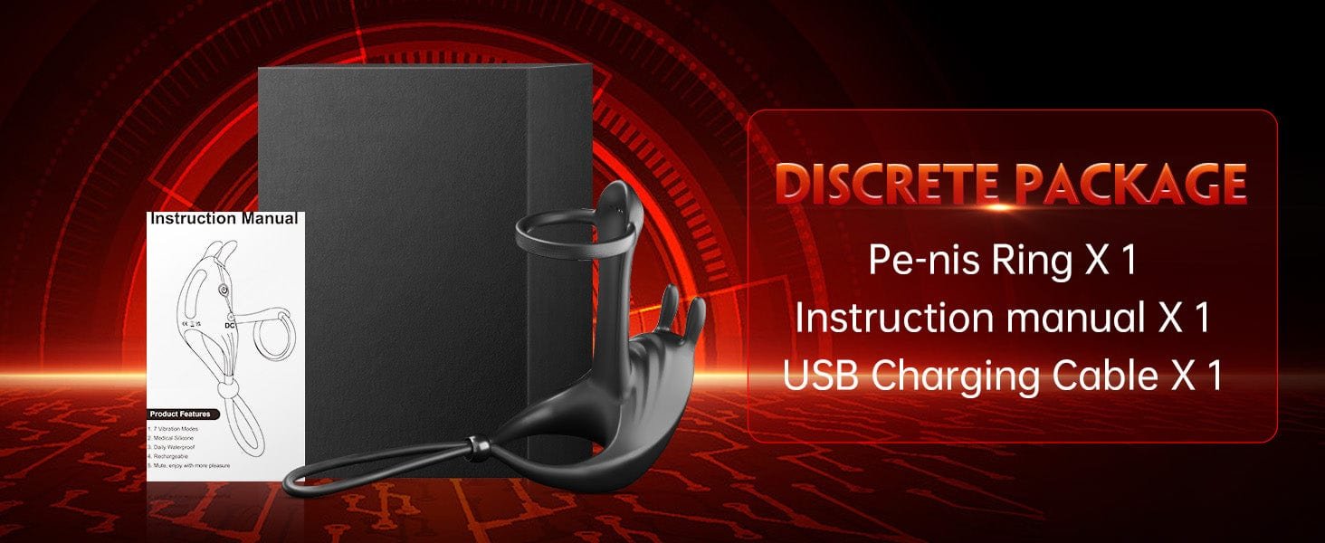 Bunny Ring Vibrating Cock Ring