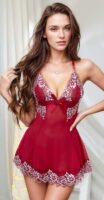 Lingerie Babydoll in pizzo bicolore