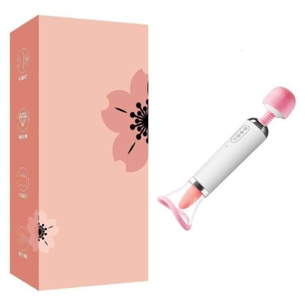 Cingrela Triple Stimulation Tongue Vibrator with Heating & Suction