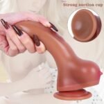 7.68 Inch Soft Manual Dildo with Double Breasts