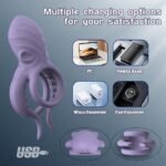 Anello per il pene a eiaculazione ritardata con controllo APP wireless