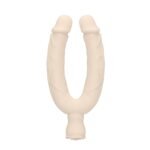 Dildo vibrante a doppia estremità con rosa - anale e G-Spot con 10 modalità