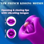 Women's Nipple & Clitoral Vibrator with 10 Biting & 10 Vibrating Modes