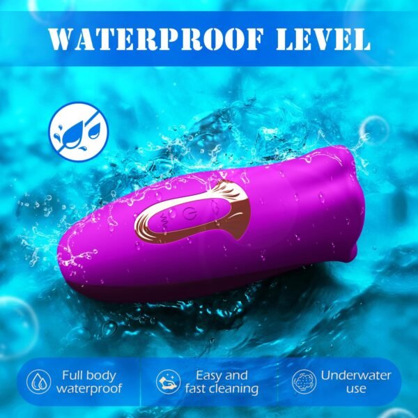 Women's Nipple & Clitoral Vibrator with 10 Biting & 10 Vibrating Modes