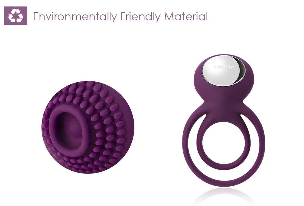 Anello per il pene vibrante maschile