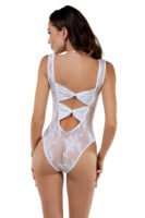 Lingerie Teddy à fleurs