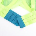 طقم حمالة صدر ورباط دانتيل نيون