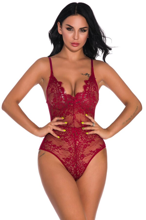 Lingerie em renda Lucky Lace Teddy