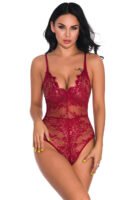 Lingerie em renda Lucky Lace Teddy