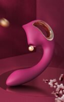 Fashion G-spot Sucking Vibrator Stick