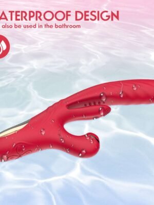 3-in-1 suction thrusting vibrator