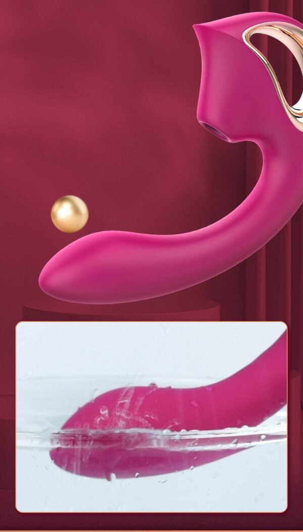 Fashion G-spot Sucking Vibrator Stick