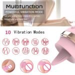 10-Mode Licking Tongue Egg Vibrator - Medical Silicone