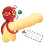 Vibrating Cock Ring & Clitoral Stimulator with Licking Mouth & App Control