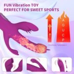 Trident 4-in-1 Heating Telescopic Tongue-Licking Vibrator