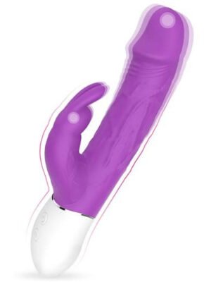 Rabbit Vibrator Dildo with Dual Stimulation