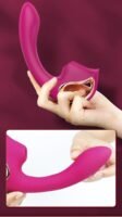 Fashion G-spot Sucking Vibrator Stick