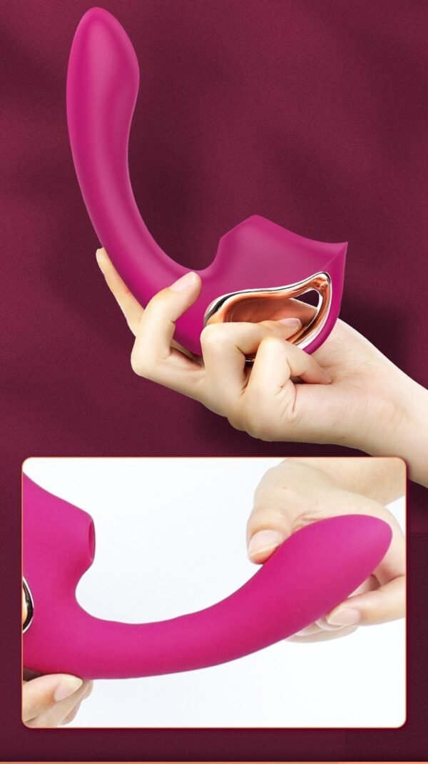 Fashion G-spot Sucking Vibrator Stick