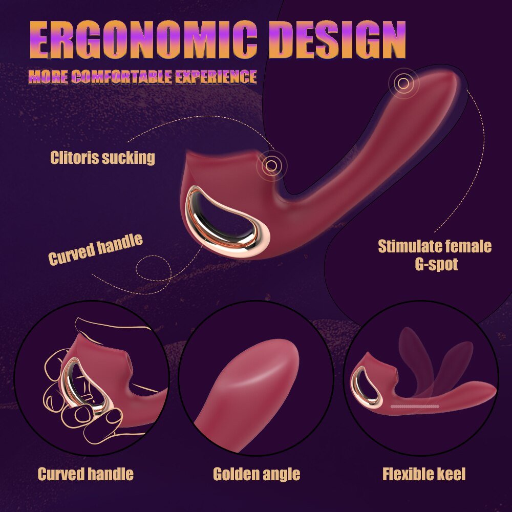sucking G-spot vibrator