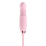 Purple Rose Toy Rotating Pearls Telescopic Tongue-licking Vibrator