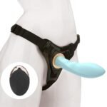 5.51 inch Wireless Remote USB Rechargeable Strap-On Dildo