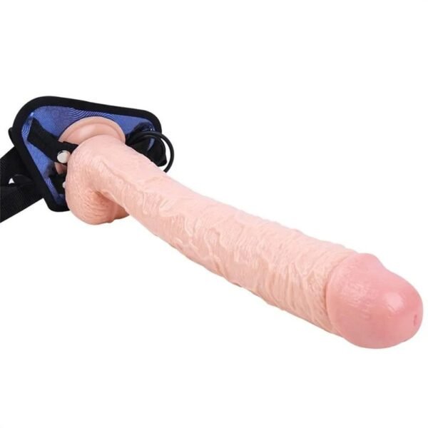 Huge 16.93 Inch PVC Strap-On Dildo